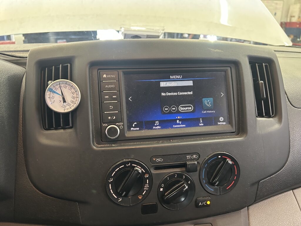 car ac controls dashboard houston vehicle