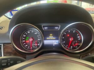 Brake warning light check brake pad wear Houston TX